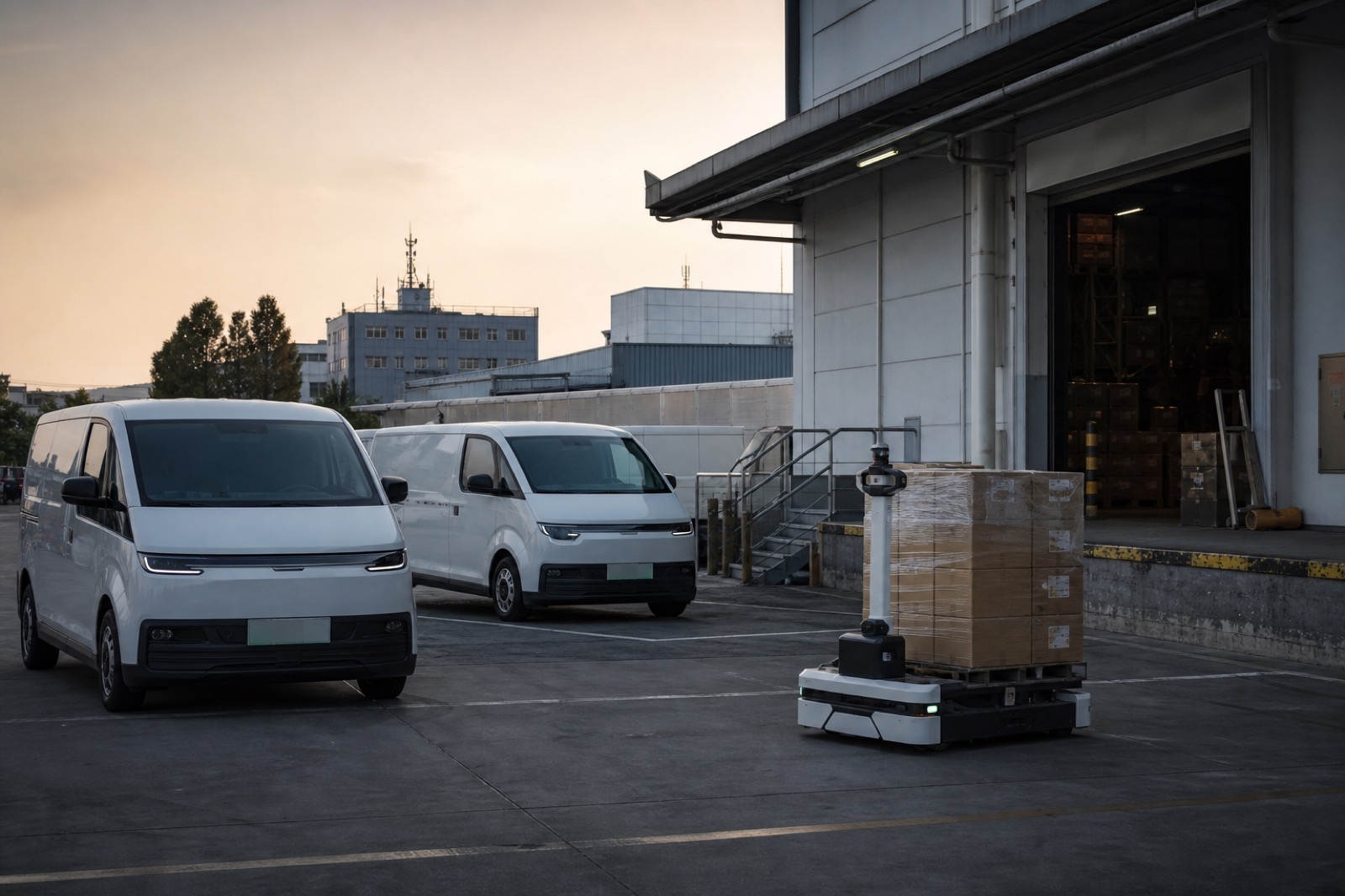 One risk layer across docks, yards, and indoor delivery.